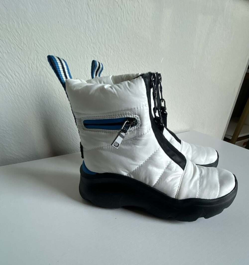 Naturalizer Think Royln X Shadow-Dancer Insulated Boot White/Black-6